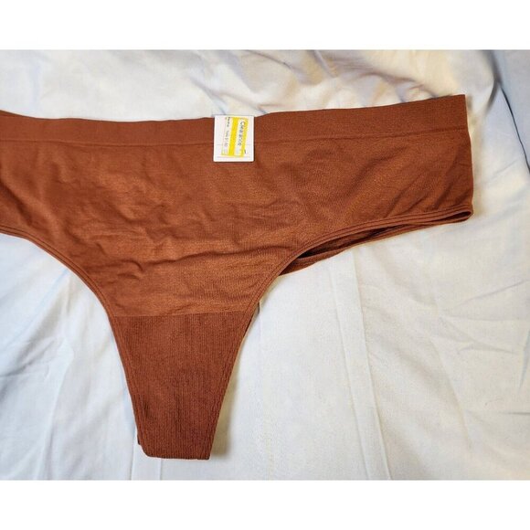 New Auden Womens Multicolor 6 Pack Thongs & Hipster Briefs Underwear Size 4X 158 - Picture 6 of 7